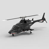WOLFBUSH AW-911 Airwolf 1/34 Scale 2.4G 9CH Flybarless RC Helicopter with 6G/3D Stunt Mode and GPS Positioning